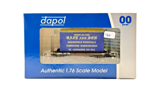 DAPOL 00 GAUGE - GAZE AND SON HOUSEHOLD REMOVALS ST LEONARDS (LIMITED EDITION)