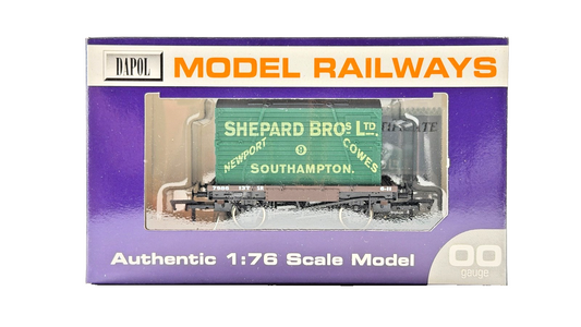 DAPOL 00 GAUGE - SHEPARD OF NEWPORT COWES SOUTHAMPTON CONFLAT (LIMITED EDITION)