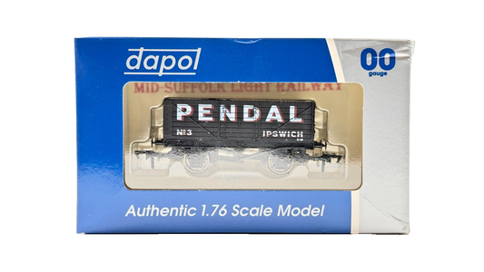 DAPOL 00 GAUGE - PENDAL COLLIERY MID SUFFOLK IPSWICH WAGON 3 (LIMITED EDITION)