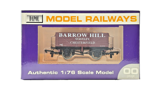 DAPOL 00 GAUGE - BARROW HILL STAVELEY CHESTERFIELD WAGON 1998 (LIMITED EDITION)