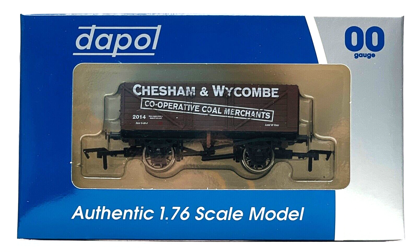 DAPOL 00 GAUGE - CHESHAM & WYCOMBE COAL MERCHANTS 2014 (WEST WALES WAGON WORKS)