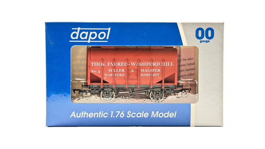DAPOL 00 GAUGE - THOS. EVERED WASHFORD MILL SOMERSET WAGON 4 (LIMITED EDITION)