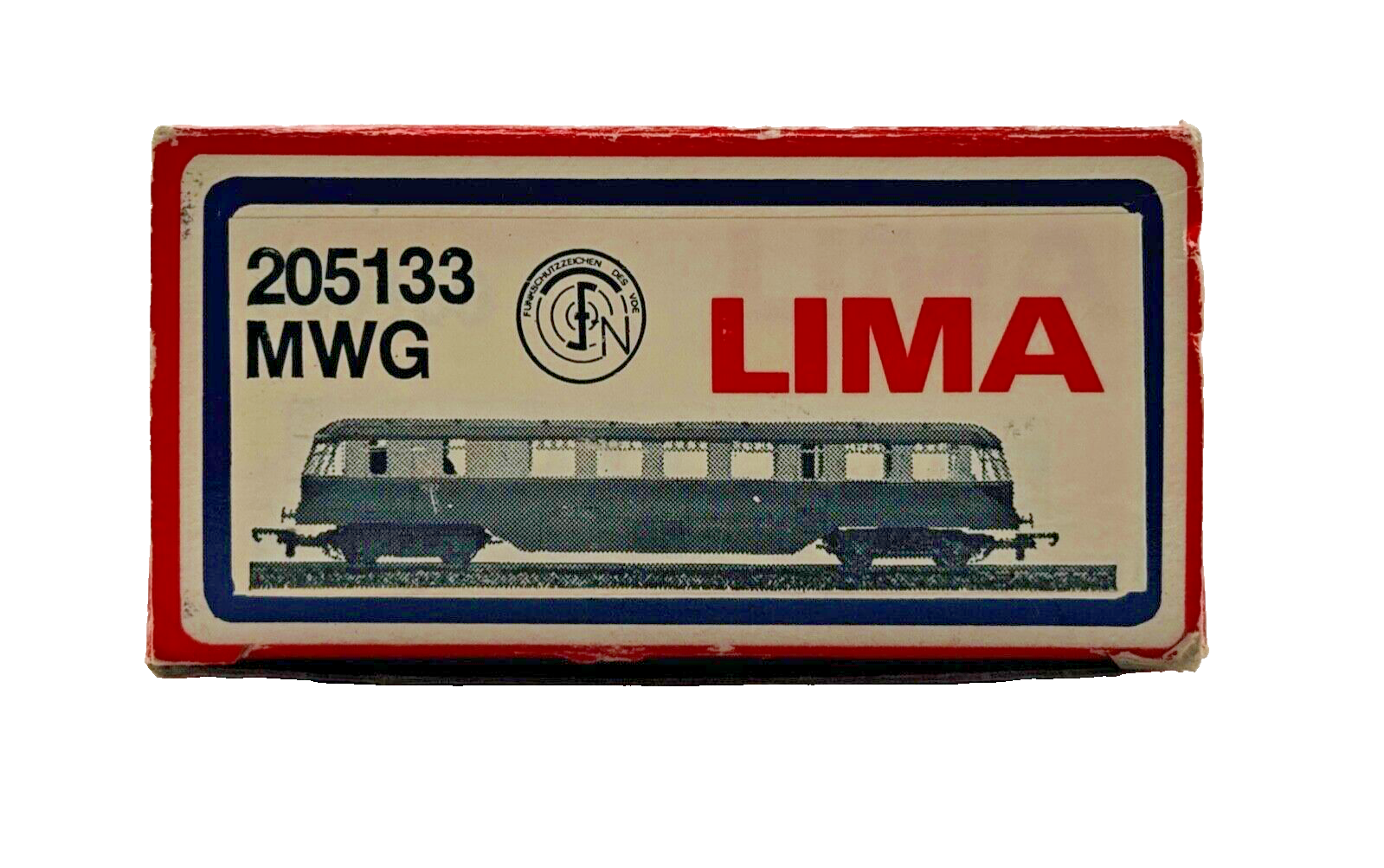 LIMA 00 GAUGE - L205133 - BR BLOOD & CUSTARD DIESEL RAILCAR W22 - BOXED