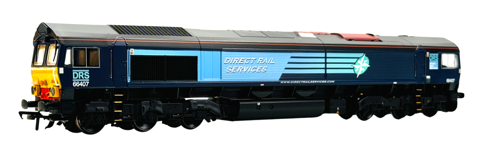 BACHMANN 00 GAUGE - 32-731 - CLASS 66 DIESEL 66407 DIRECT RAIL SERVICES DRS