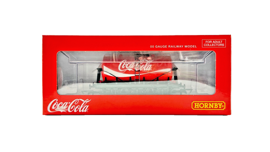 HORNBY OO GAUGE - R60154 - COCA COLA 6 WHEEL TANKER BOXED
