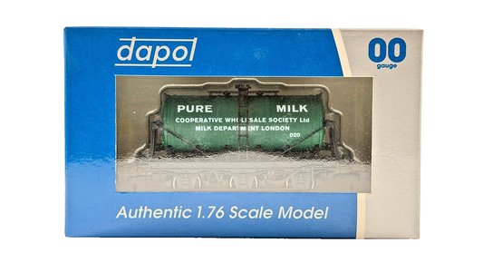 DAPOL 00 GAUGE - PURE MILK COOPERATIVE MILK TANKER 020 (P) (LIMITED EDITION)