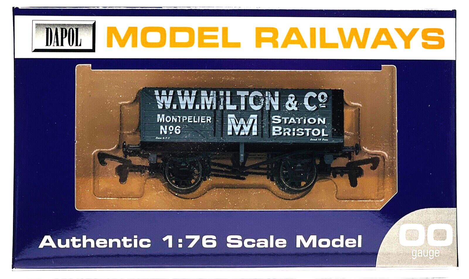 DAPOL 00 GAUGE - W.W MILTON & CO MONTPELIER STATION BRISTOL 6 (LIMITED EDITION)