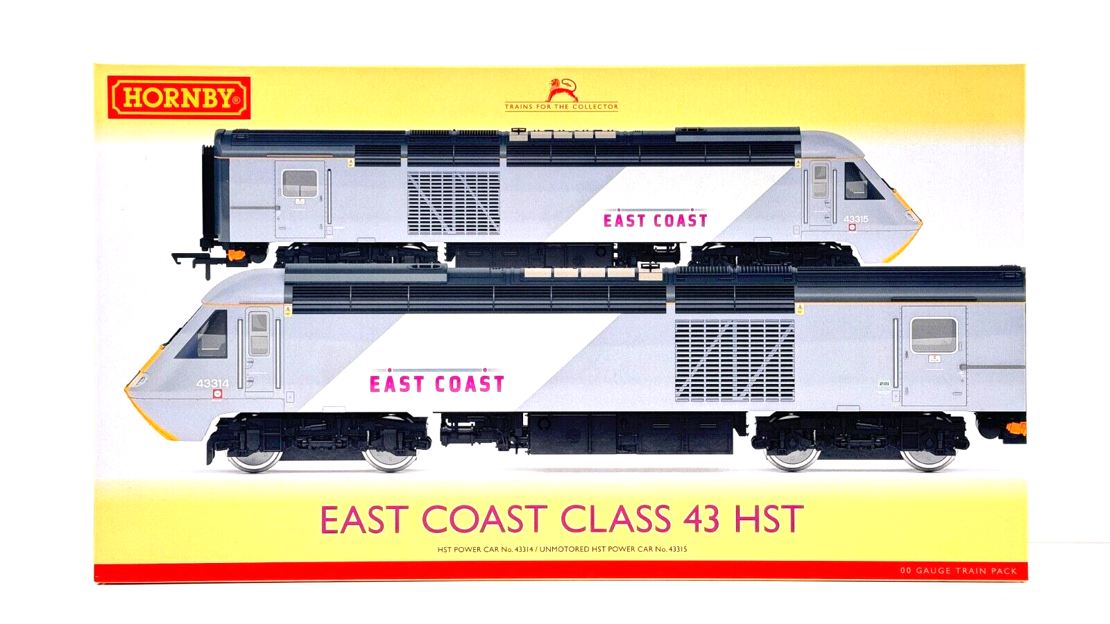 HORNBY 00 GAUGE - R30099 - CLASS 43 HST TWIN EAST COAST TRAINS - NEW BOXED