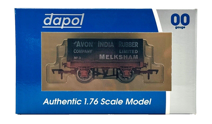 DAPOL 00 GAUGE - AVON INDIA RUBBER OF MELKSHAM WAGON NO.3 (LIMITED EDITION)
