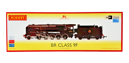 HORNBY OO GAUGE - R30132TXS - BR BLACK CLASS 9F 2-10-0 NO.92002 DCC SOUND FITTED