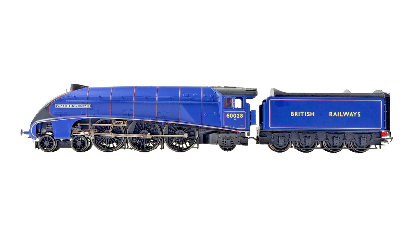 HORNBY OO GAUGE - R3701 - BR EXPERIMENTAL PURPLE CLASS A4 WALTER K WHIGHAM 60028