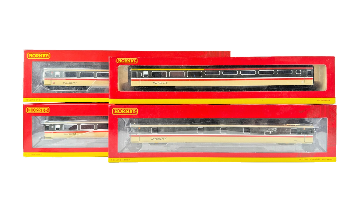 HORNBY OO GAUGE - R4296/R4632C/R4854/R40039A - INTERCITY MK3 COACHES BOXED X 4