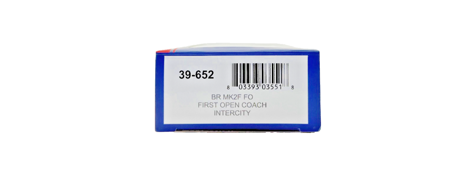 BACHMANN OO GAUGE - 39-652 - BR MK2F FO FIRST OPEN COACH INTERCITY LIVERY