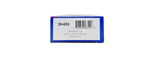 BACHMANN OO GAUGE - 39-652 - BR MK2F FO FIRST OPEN COACH INTERCITY LIVERY