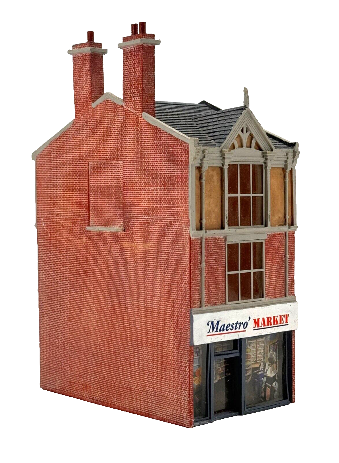 HORNBY 00 GAUGE SKALEDALE - R9766 - MAESTRO MARKET SUPERMARKET - UNBOXED