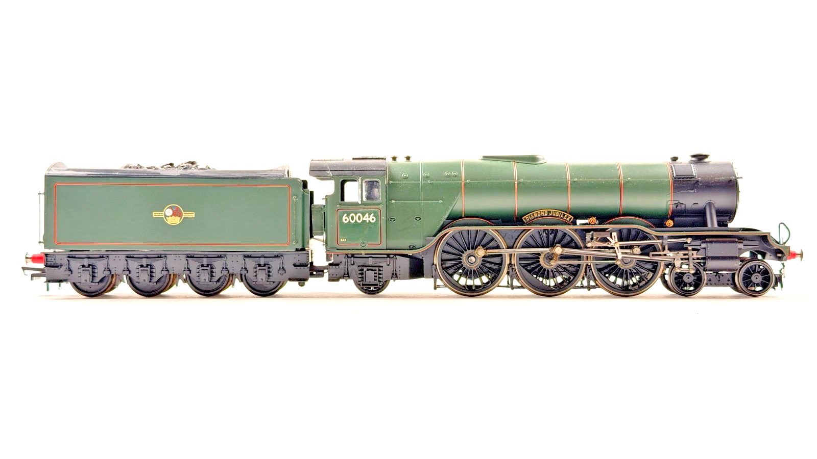 HORNBY 00 GAUGE - LOCO DRIVE BR 4-6-2 CLASS A3 60046 DIAMOND JUBILEE UNBOXED