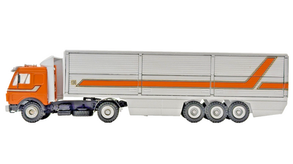 CONRAD 1/50 SCALE DIECAST 1633 MERCEDES BENZ SIDE LOADING TRAILER LORRY UNBOXED