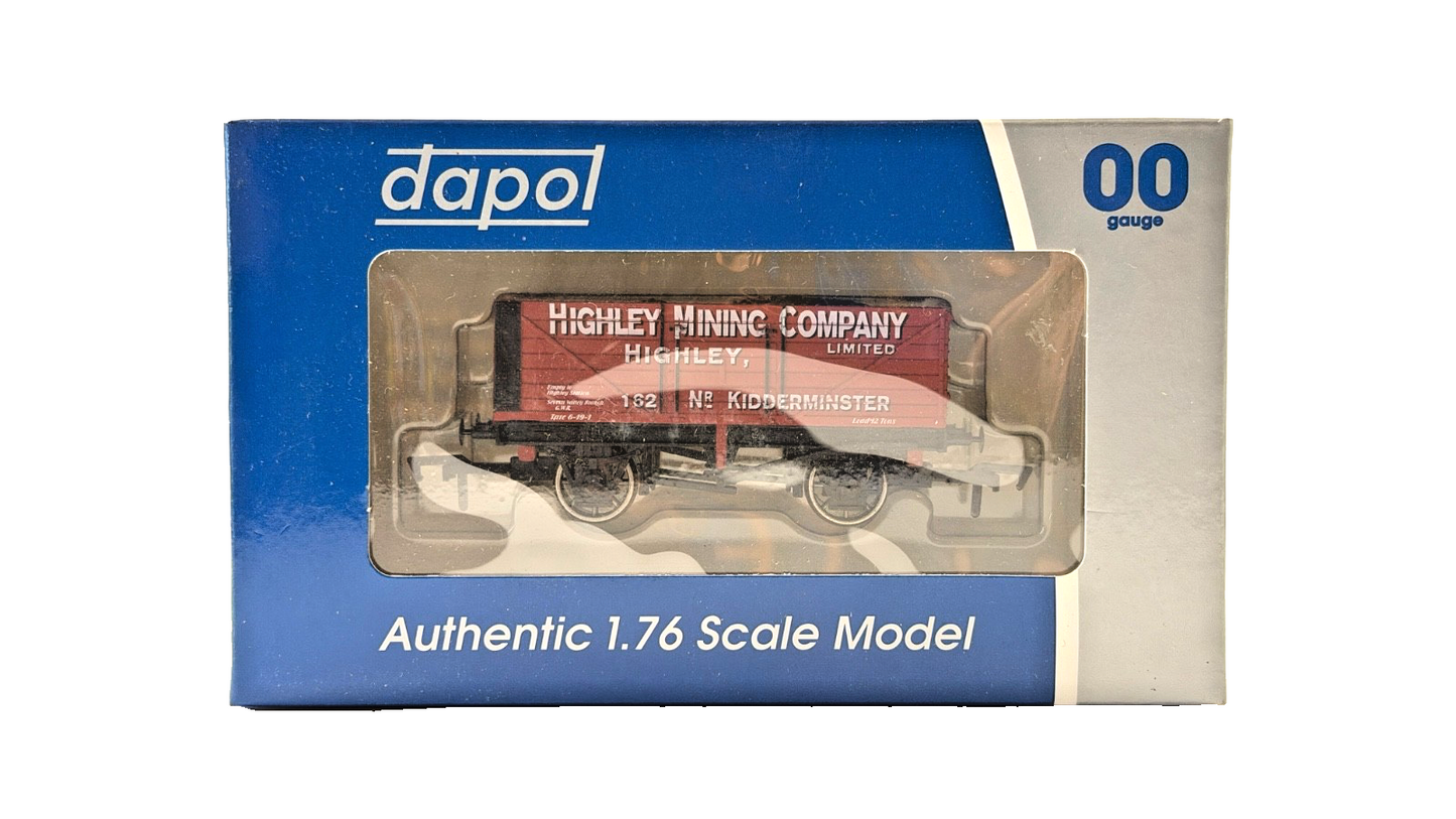 DAPOL 00 GAUGE - HIGHLEY MINING COMPANY KIDDERMINSTER WAGON (LIMITED EDITION)