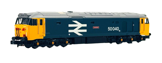 DAPOL N GAUGE - 2D-002-002 - CLASS 50 DIESEL 50040 LARGE LOGO 'LEVIATHAN' BOXED