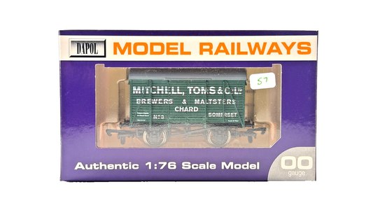 DAPOL 00 GAUGE - MITCHELL, TOMS & CO BREWERS OF CHARD VAN 3 (LIMITED EDITION)
