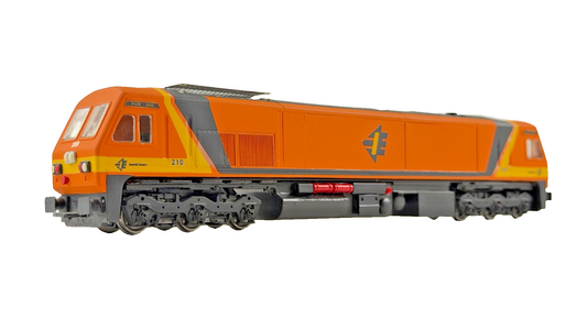 KIT BUILT OO GAUGE - IRISH IE CLASS 201 DIESEL LOCOMOTIVE RIVER ERNE 210 UNBOXED