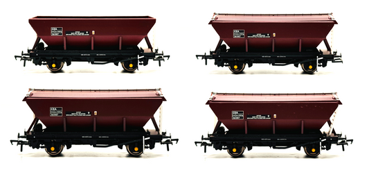 BACHMANN 00 GAUGE - 38-020 - 46 TONNE COVERED HOPPER WAGON CEA EWS X 4 - BOXED