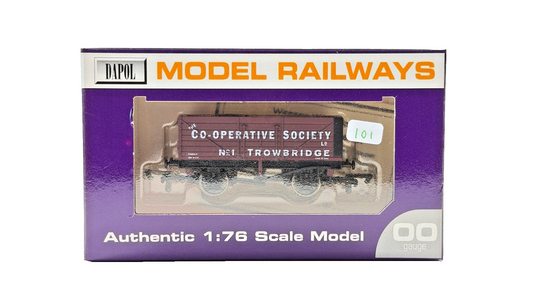 DAPOL 00 GAUGE - CO-OPERATIVE SOCIETY TROWBRIDGE WAGON NO.1 (LIMITED EDITION)