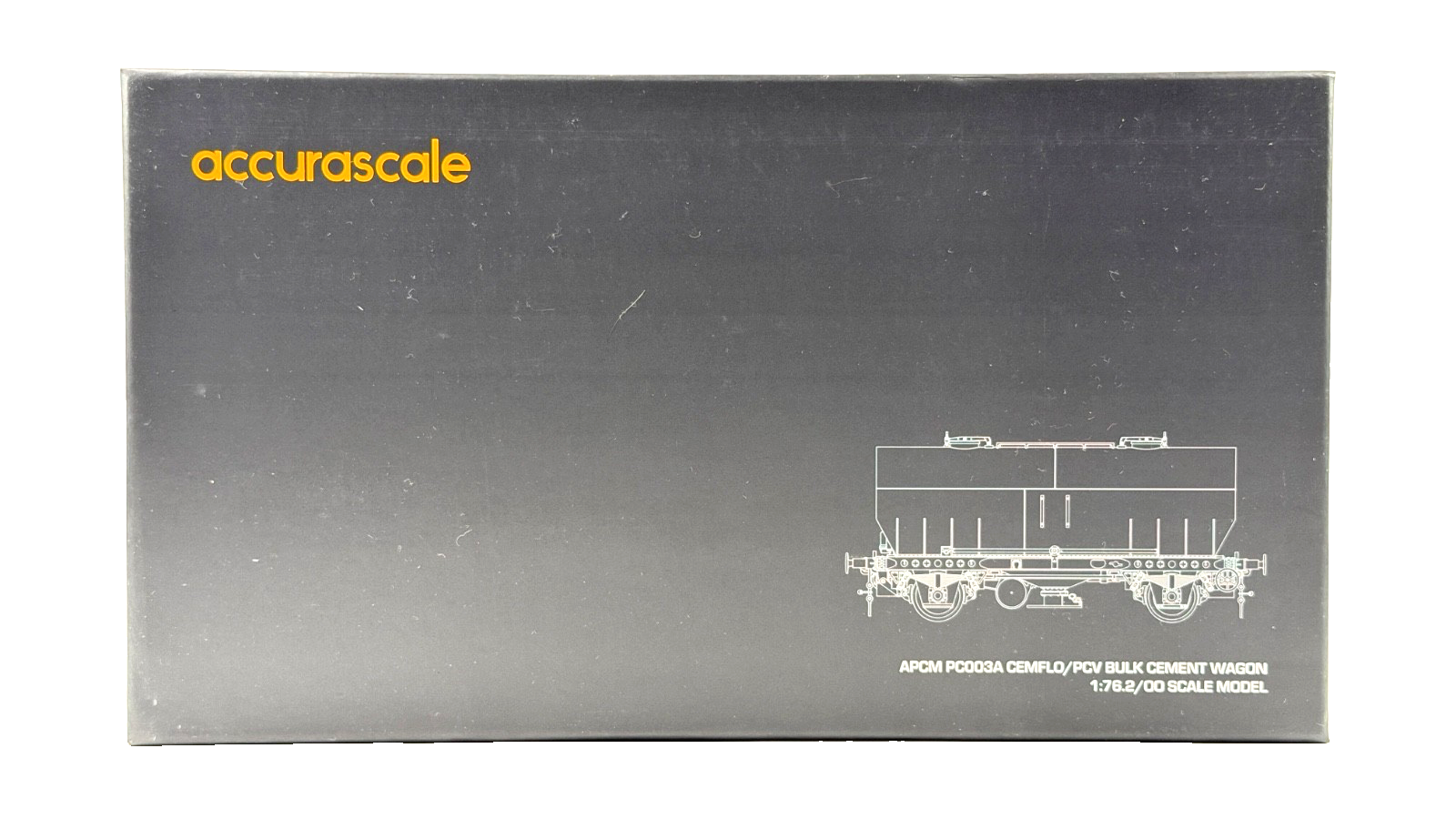 ACCURASCALE OO GAUGE - ACC1067-PCV-J - CEMFLO PCV BULK CEMENT WAGON APCM TOPS