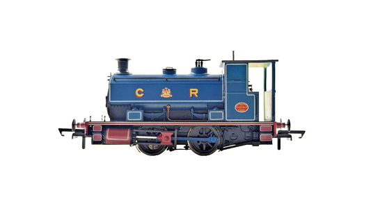 HATTONS OO GAUGE - H4-AB14-004 - ANDREW BARCLAY 0-4-0ST CALEDONIAN RAILWAY BLUE