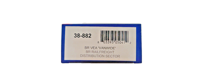 BACHMANN OO GAUGE - 38-882 - BR VEA VANWIDE BR RAILFREIGHT DISTRIBUTION SECTOR