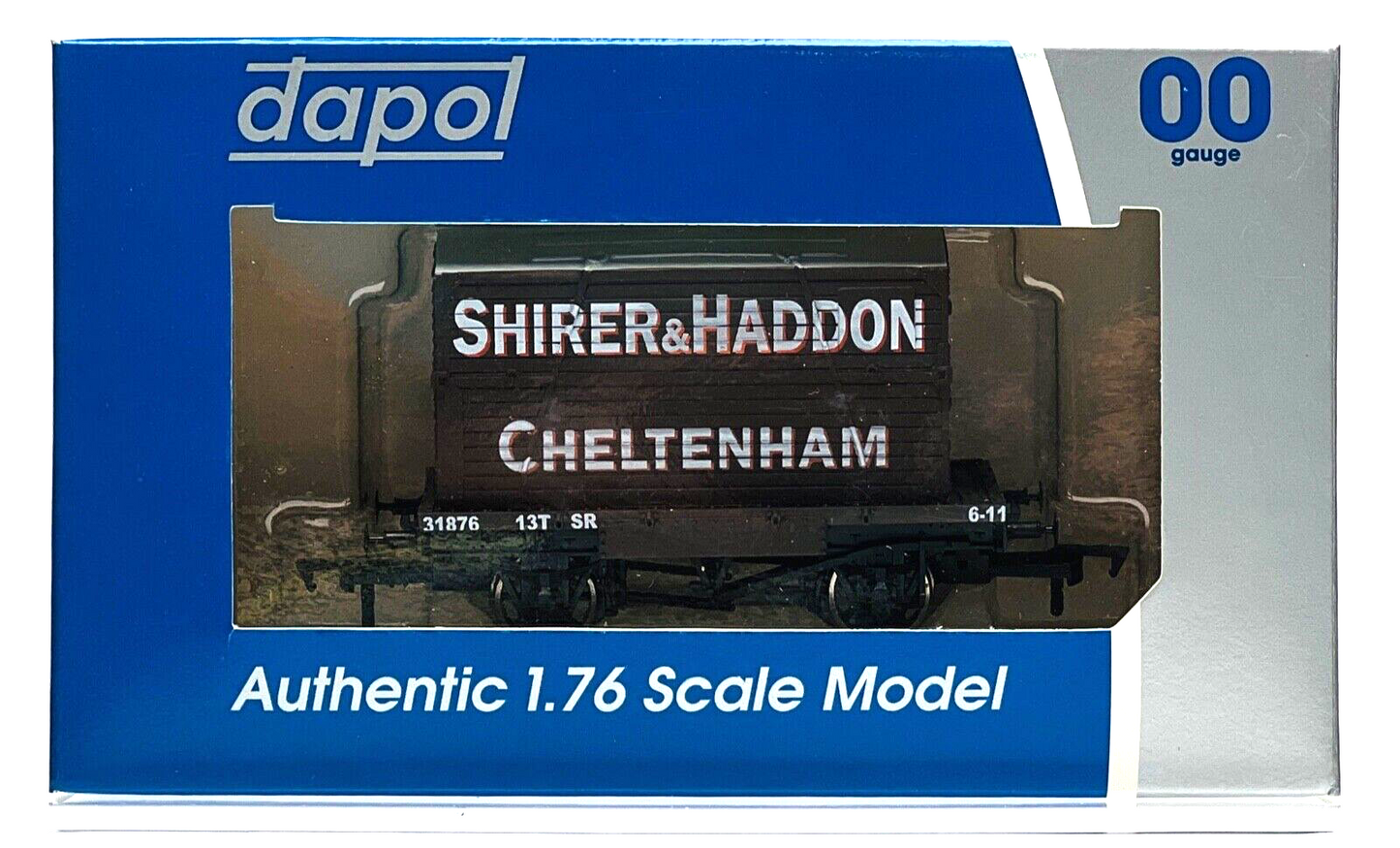 DAPOL 00 GAUGE - SHIRER & HADDON CHELTENHAM SR CONFLAT  (BURNHAM LIMITED ED)