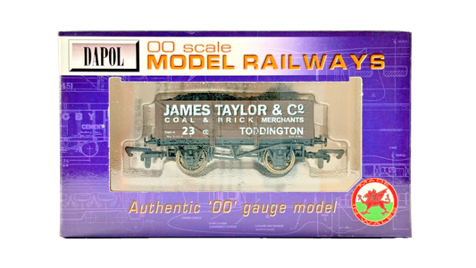 DAPOL 00 GAUGE - JAMES TAYLOR COAL MERCHANTS TODDINGTON NO.23 (LIMITED EDITION)