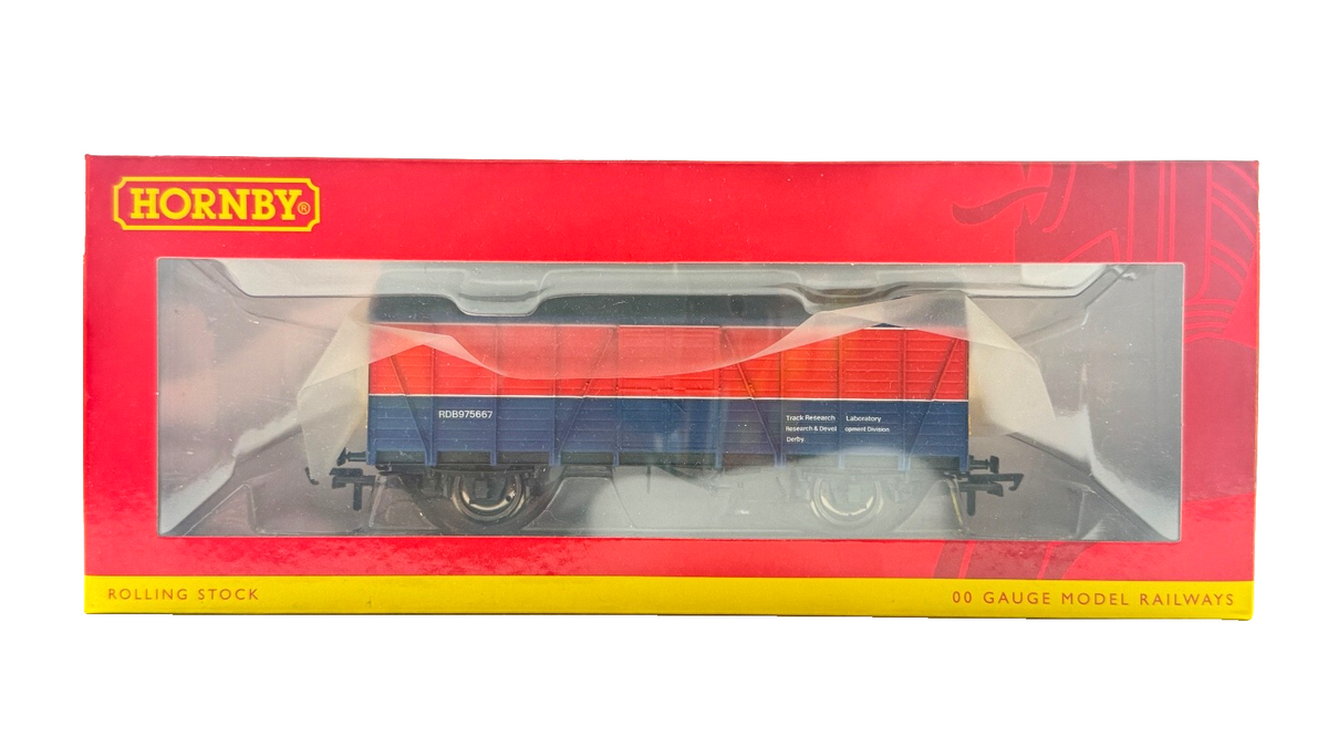 HORNBY OO GAUGE - R60005 - BR (EX LMS) TRACK RESEARCH CCT VAN RTC BLUE BOXED