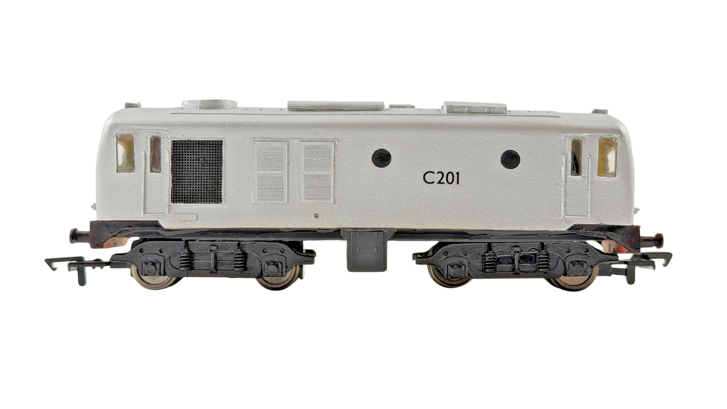 SILVER FOX MODELS OO GAUGE - IRISH CIE SILVER 201 CLASS C LOCOMOTIVE C201 BOXED