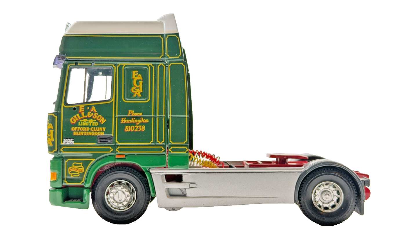 CORGI 1/50 SCALE DIECAST DAF 95XF E A GILL & SON 4X2 TRACTOR UNIT UNBOXED