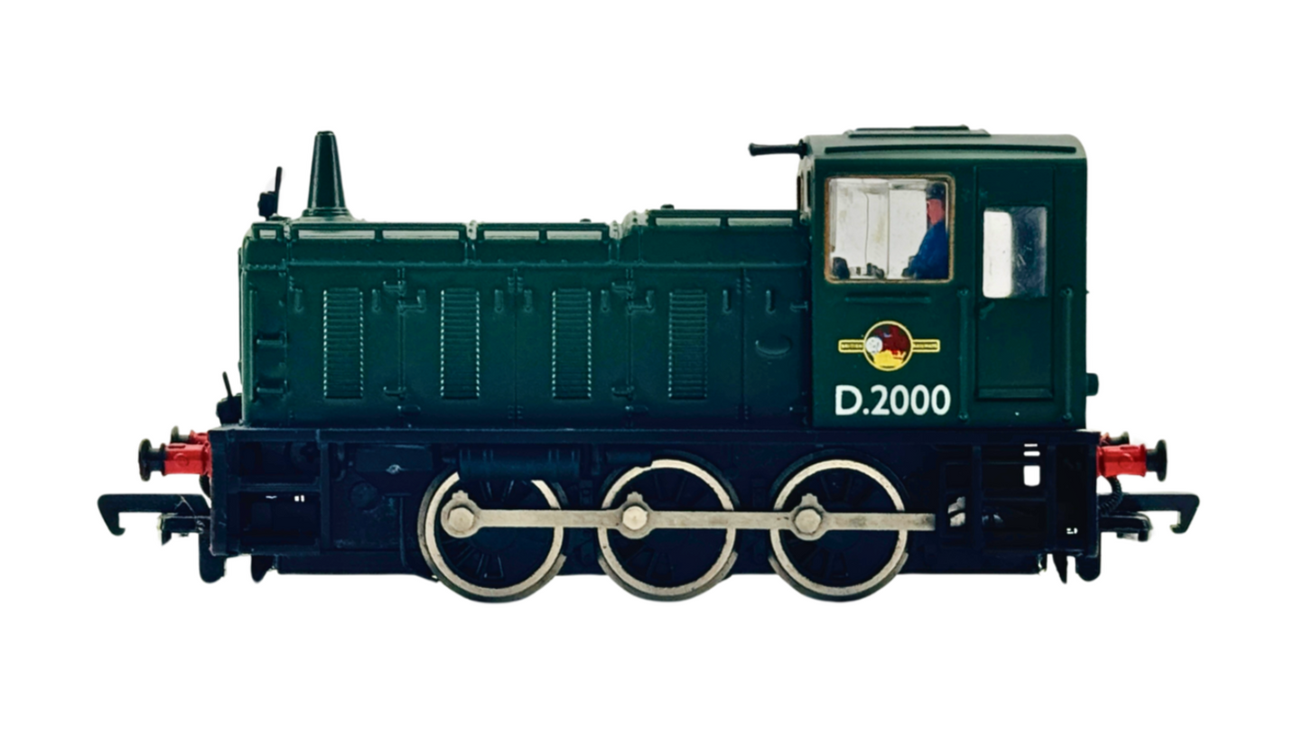 BACHMANN 00 GAUGE - 31-350 - CLASS 03 DIESEL SHUNTER D2000 BR GREEN - BOXED