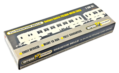 WRENN OO GAUGE - W3006/7 - BRIGHTON BELLE PULLMAN BROWN CREAM 2 CAR SET MINT