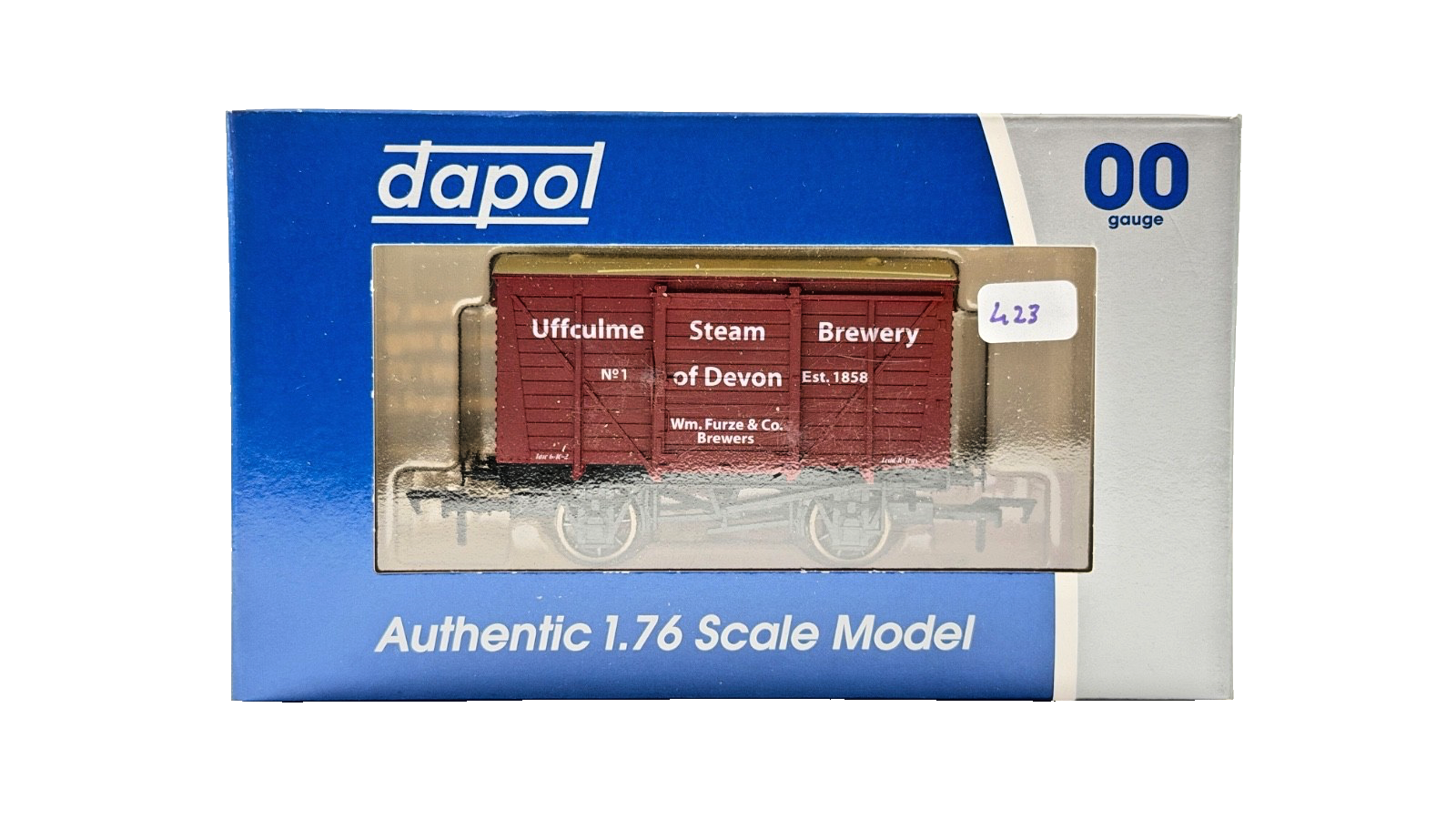 DAPOL 00 GAUGE - UFFCULME STEAM BREWERY DEVON FURZE & CO NO.1 (LIMITED EDITION)