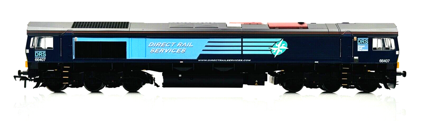 BACHMANN 00 GAUGE - 32-731 - CLASS 66 DIESEL 66407 DIRECT RAIL SERVICES DRS