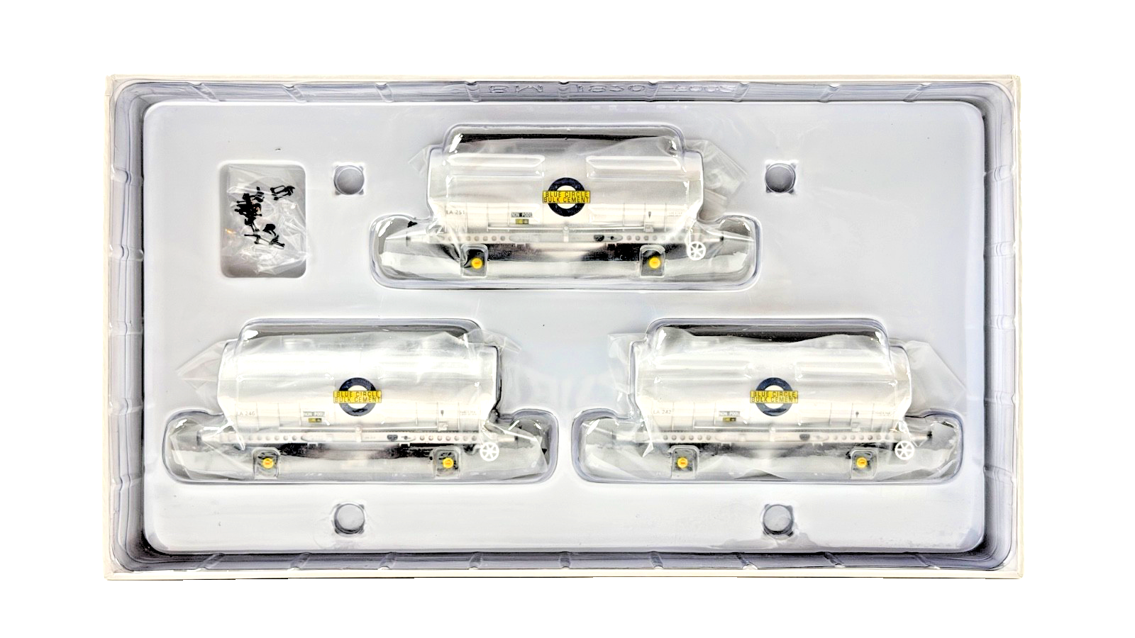 ACCURASCALE OO GAUGE - ACC1054-PCV-E - CEMFLO PCV BULK CEMENT WAGON PRE TOPS