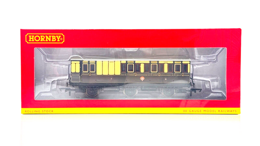 HORNBY 00 GAUGE - R40308 - GWR BRAKE 3RD 6 WHEEL COACH NO.2548 - BOXED