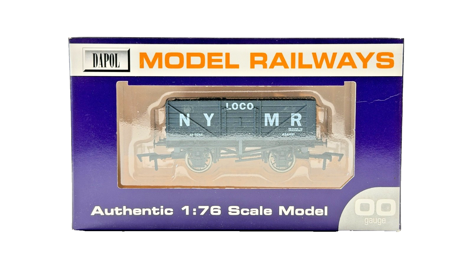 DAPOL 00 GAUGE - NYMR NORTH YORKSHIRE MOORS RAILWAY WAGON (LIMITED EDITION)