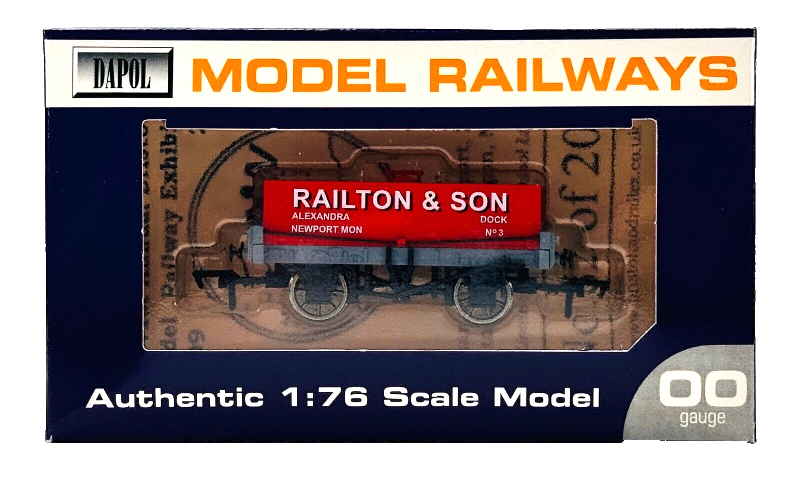 DAPOL 00 GAUGE - RAILTON & SON ALEXANDER DOCK NEWPORT NO.3 (LIMITED EDITION)