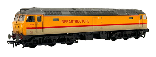 BACHMANN 00 GAUGE - CLASS 47 DIESEL INFRASTRUCTURE 47803 (BENS RESPRAYS)