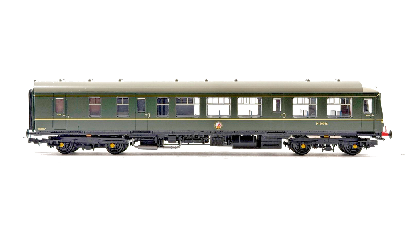 BACHMANN 00 GAUGE - 32-900C - CLASS 108 DMU 2 CAR BR GREEN S/WHISKERS DCC SOUND