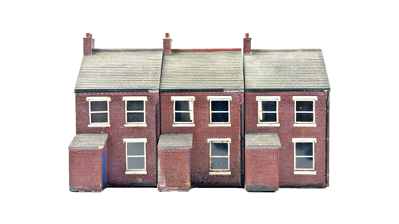 HORNBY SKALEDALE OO GAUGE - R8621 - ROW OF THREE MID TERRACE HOUSES - UNBOXED #2