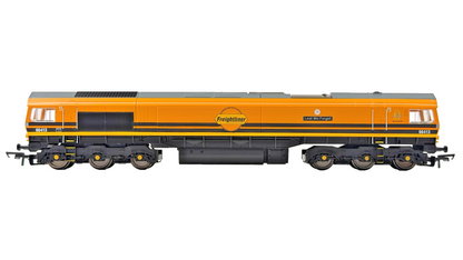 HORNBY OO GAUGE - R3786 - CLASS 66 DIESEL LOCOMOTIVE 66413 FREIGHTLINER LIVERY