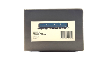 ACCURASCALE OO GAUGE - ACC2424 - SIPHON G VAN PATTERN M34 BR RAIL BLUE W2774W