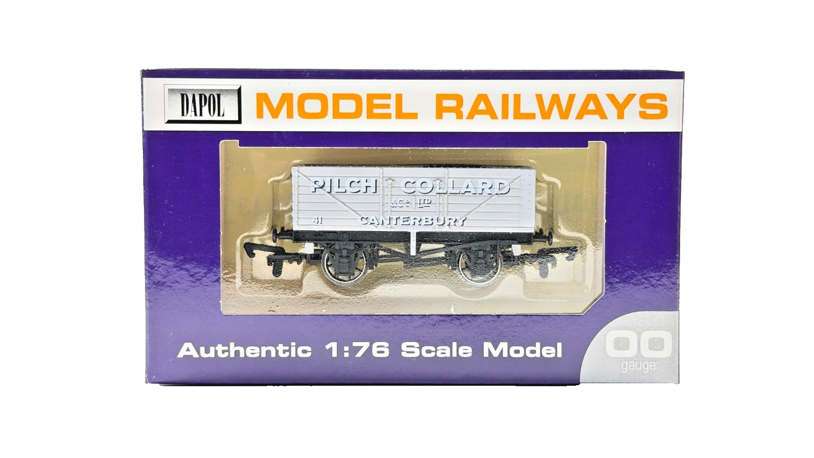 DAPOL 00 GAUGE - PILCH COLLARD & CO OF CANTERBURY WAGON NO.41 (LIMITED EDITION)