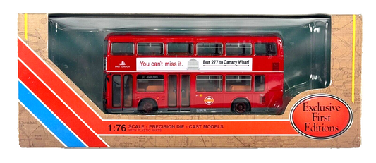 EFE 1/76 SCALE - 28806 - LEYLAND TITAN EAST LONDON BUSES DOUBLE DECKER - BOXED